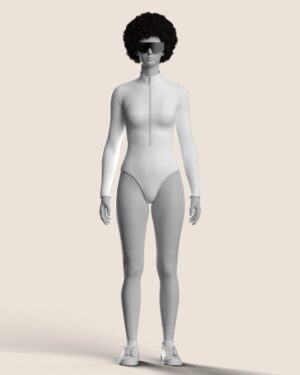 Bodysuit With Zip (FV2)