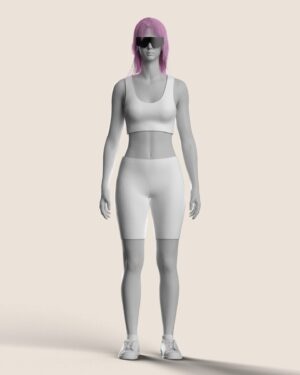 Leggins Shorts & Bra (FV2)